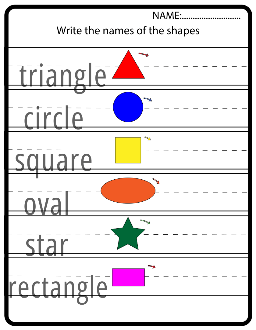 Shape Busy Book for Kids – 200+ Printable Shape Worksheets (Ages 2–5)