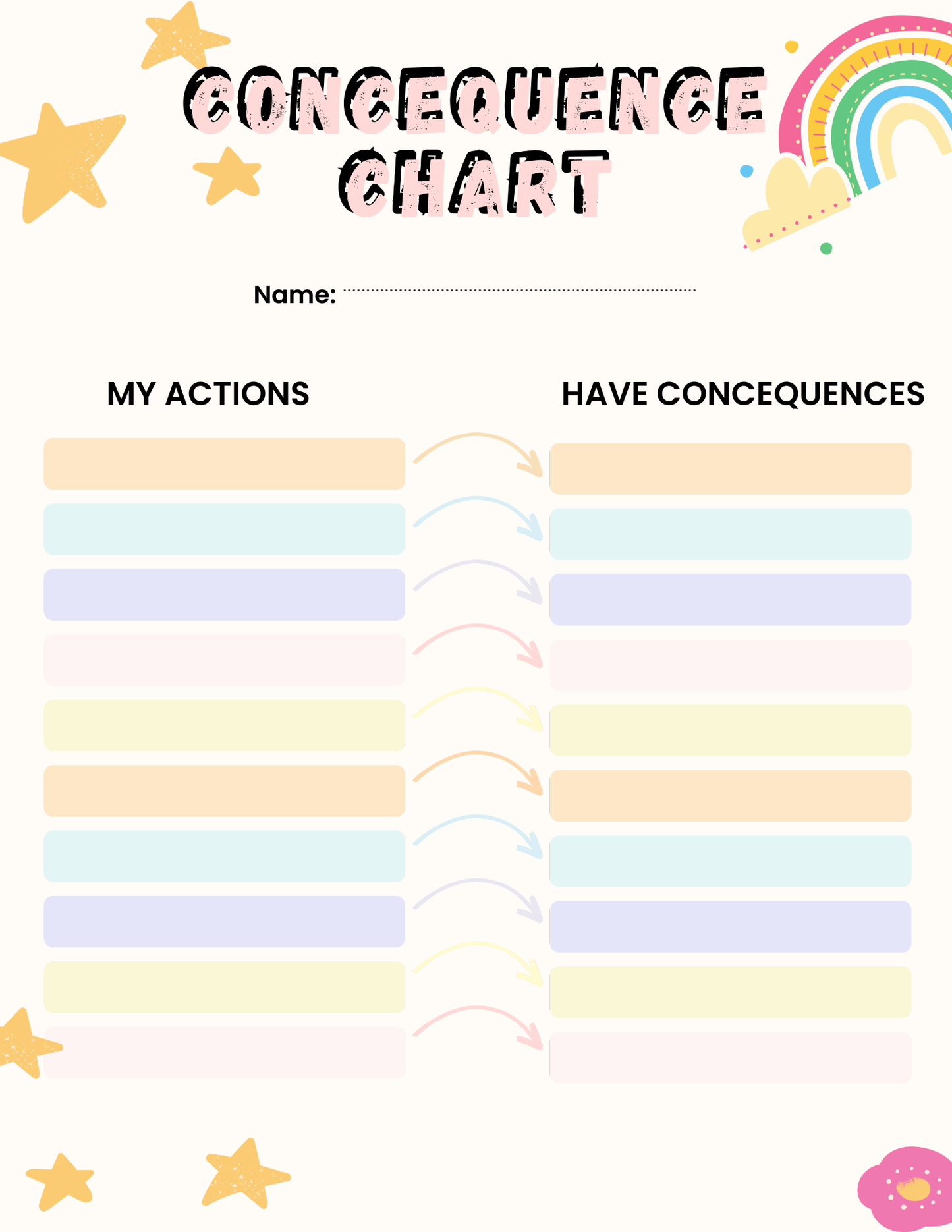 Kids Chore Chart Bundle – 38 Printable Routine & Responsibility Charts (Ages 3–10)