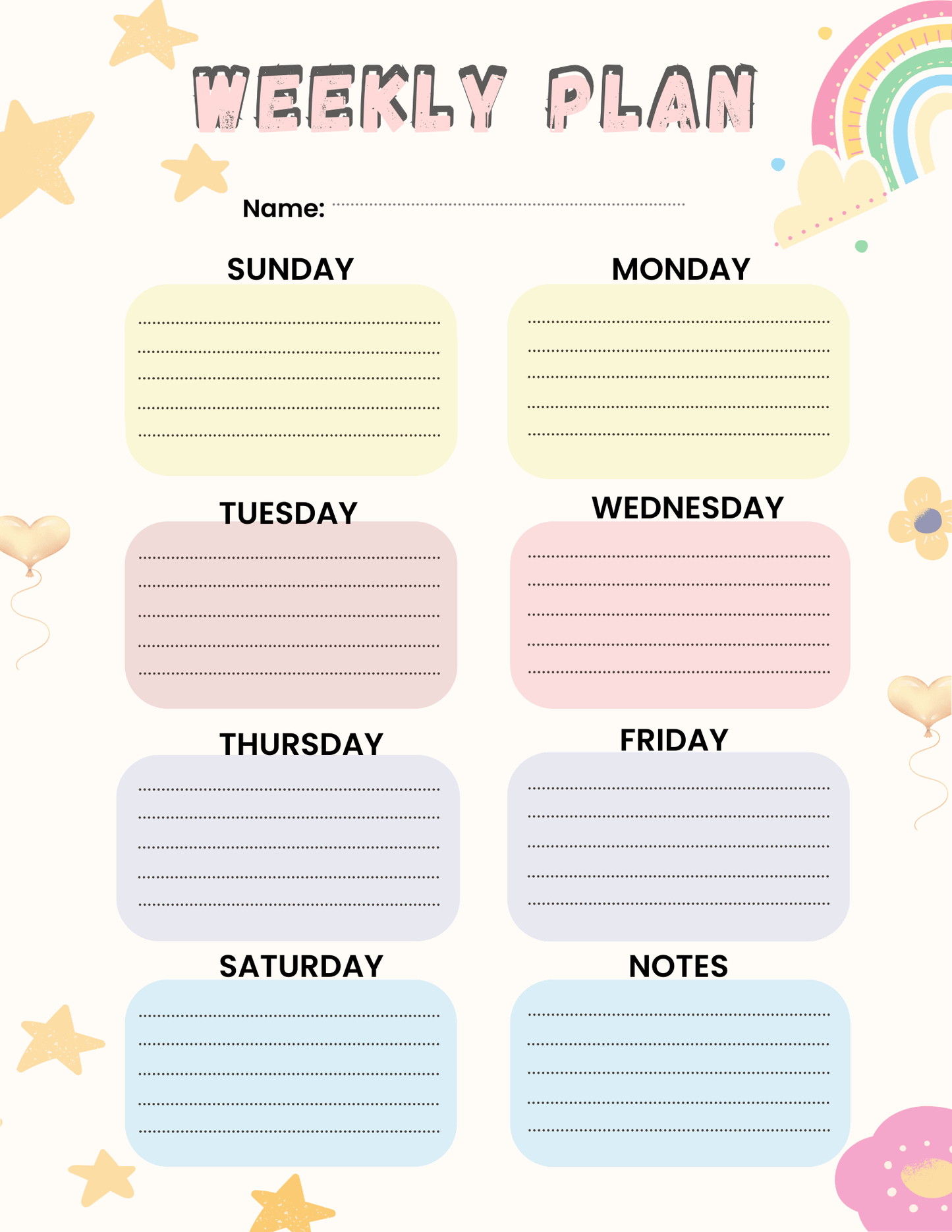 Kids Chore Chart Bundle – 38 Printable Routine & Responsibility Charts (Ages 3–10)