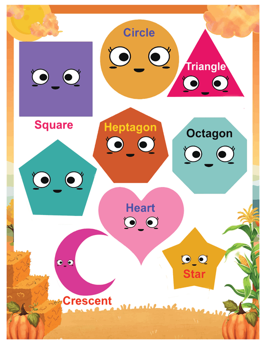 Shape Busy Book for Kids – 200+ Printable Shape Worksheets (Ages 2–5)