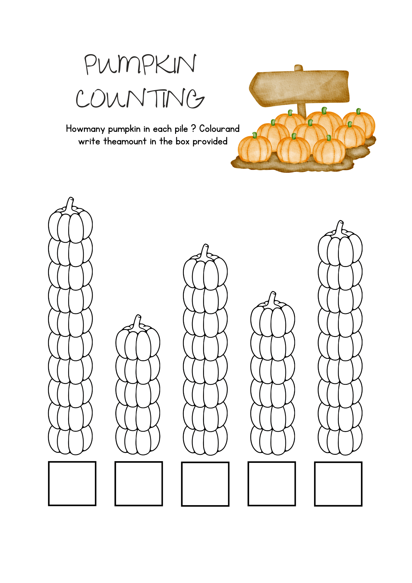 Halloween Activity Bundle for Kids – 86 Printable Worksheets (Ages 3–7)