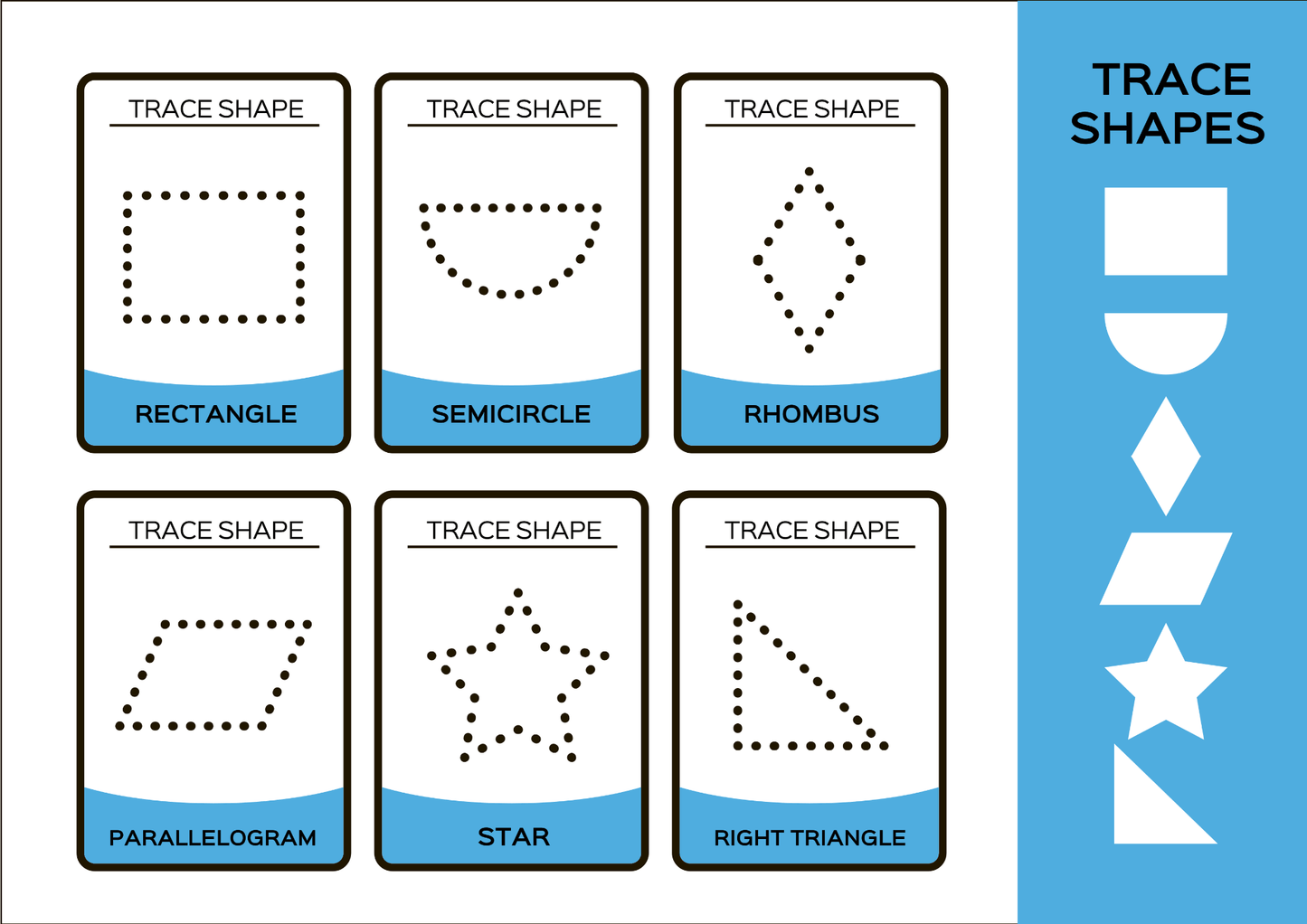 Shape Busy Book for Kids – 200+ Printable Shape Worksheets (Ages 2–5)