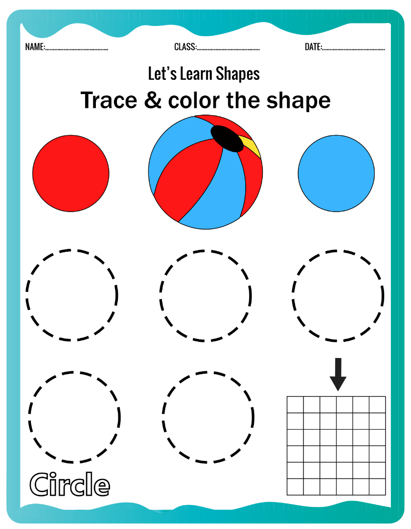 Shape Busy Book for Kids – 200+ Printable Shape Worksheets (Ages 2–5)