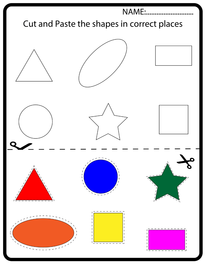 Shape Busy Book for Kids – 200+ Printable Shape Worksheets (Ages 2–5)