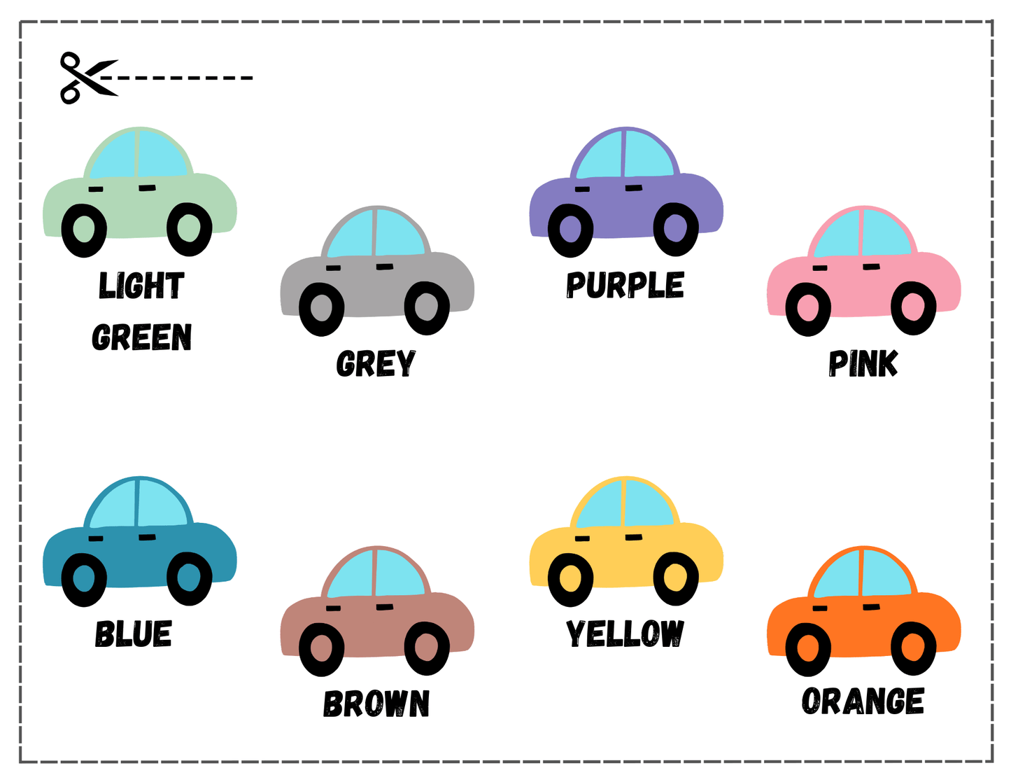 Matching Games Mega Bundle – 60+ Printable Worksheets for Toddlers & Preschoolers