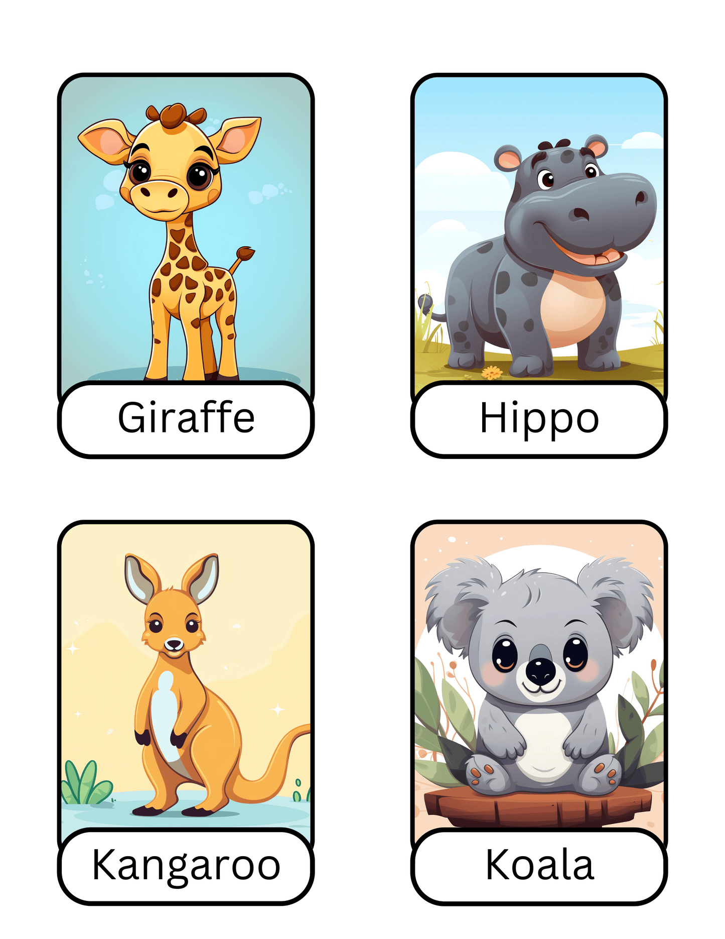 Flash Cards Mega Learning Bundle – 300+ Printable Flash Cards for Kids (Ages 2–7)