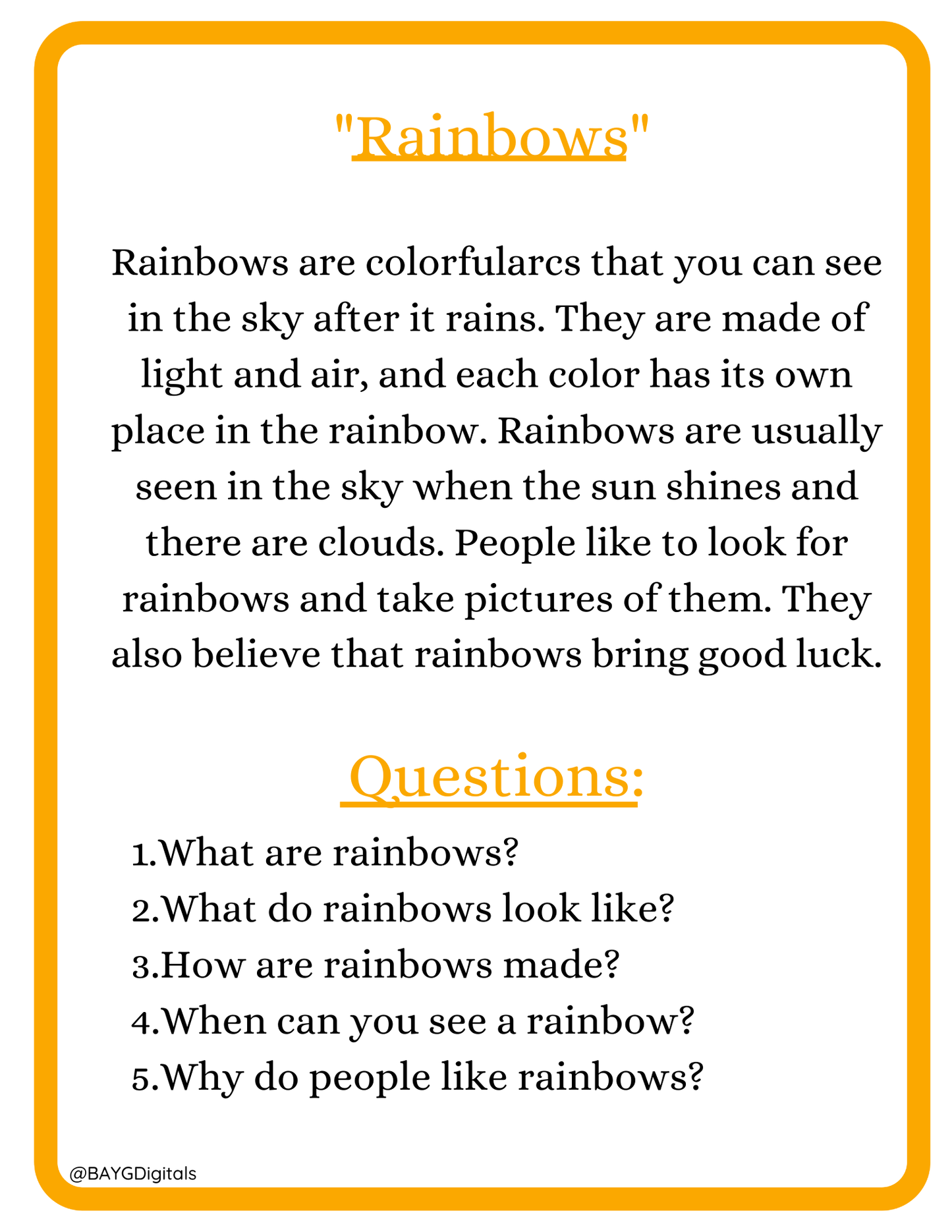 Reading Practice Mega Bundle – 300+ Printable Reading & Comprehension Worksheets (Ages 4–8)