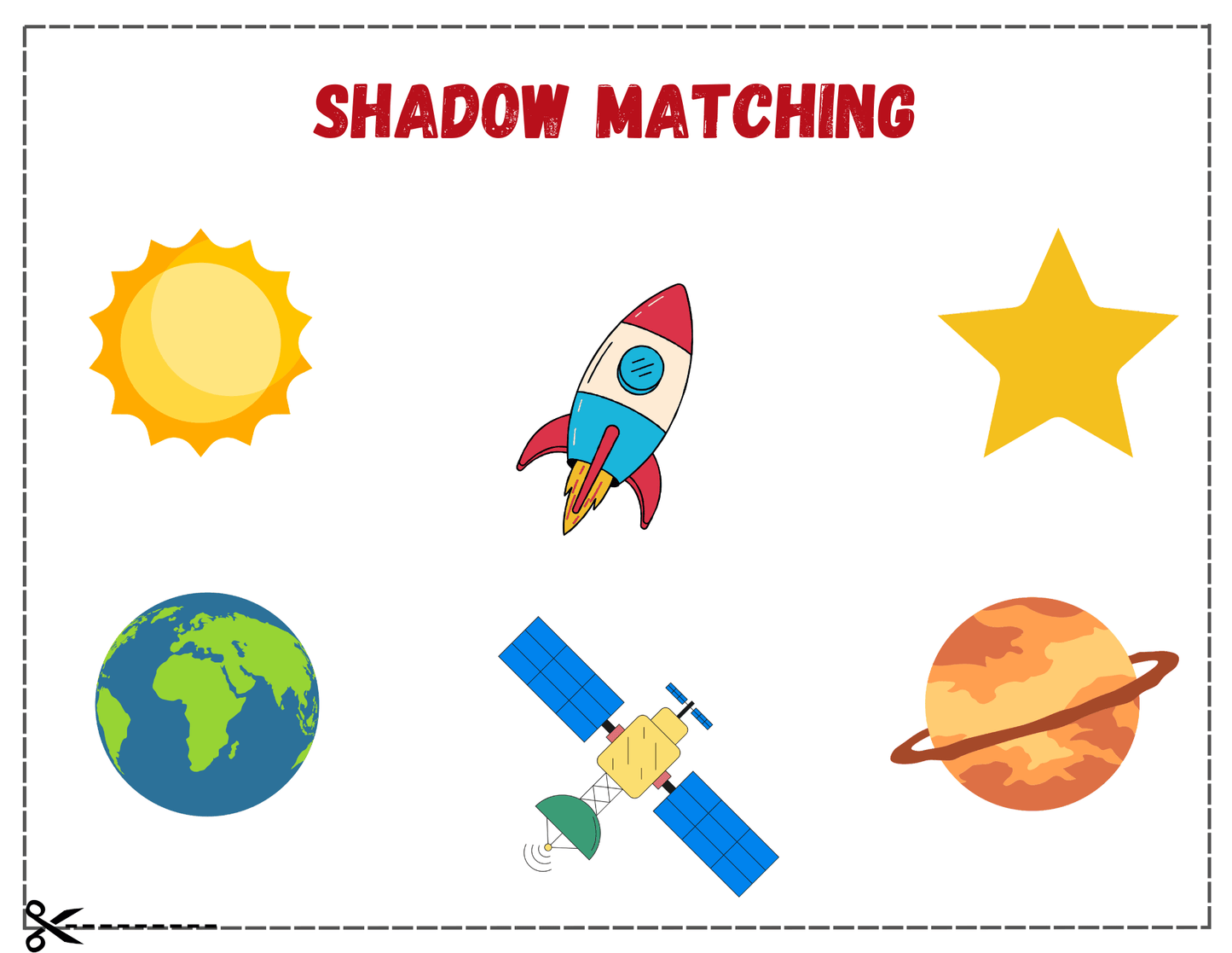 Matching Games Mega Bundle – 60+ Printable Worksheets for Toddlers & Preschoolers