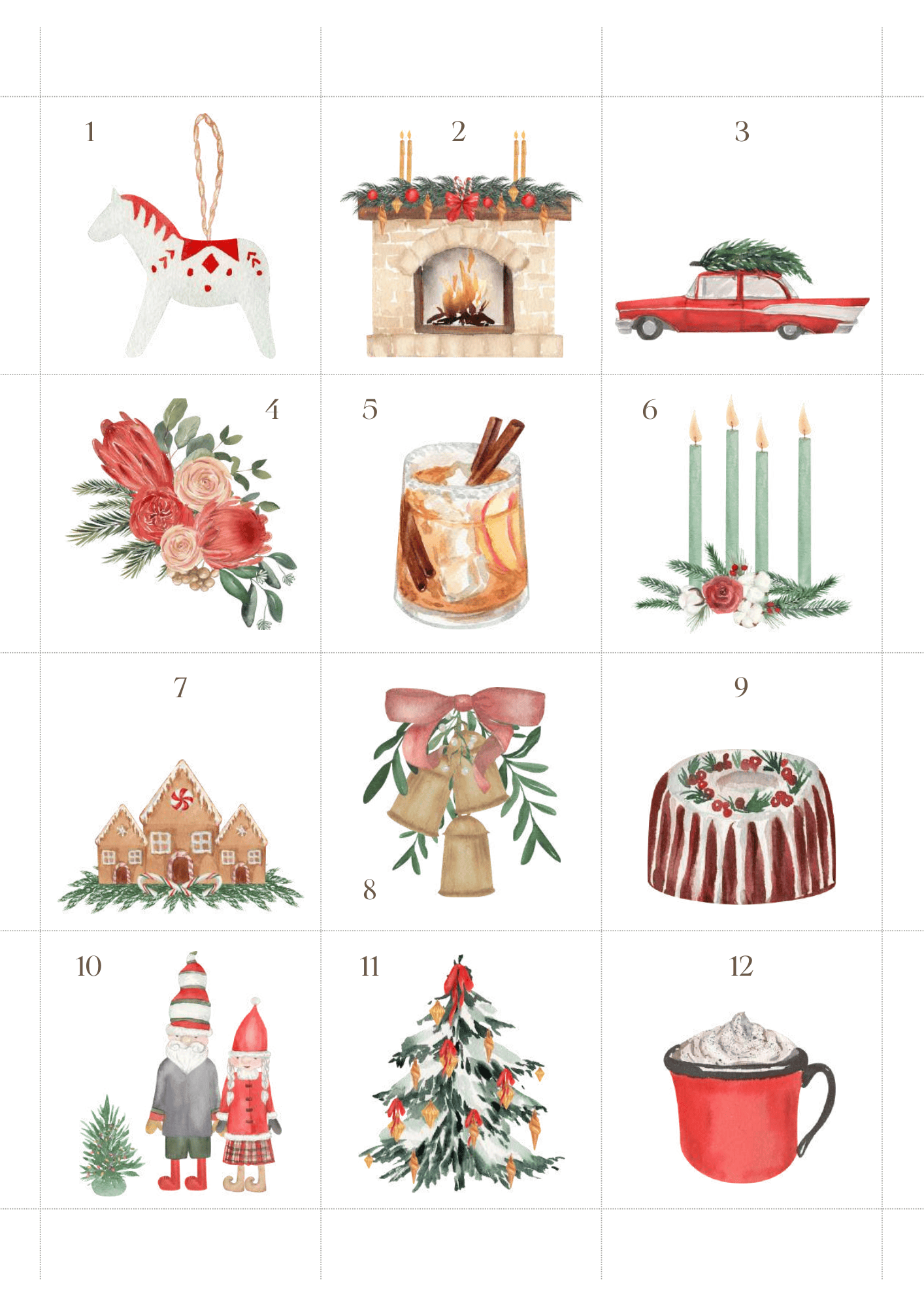 Christmas Activity Pack for Kids – 57 Printable Worksheets (Ages 3–8)