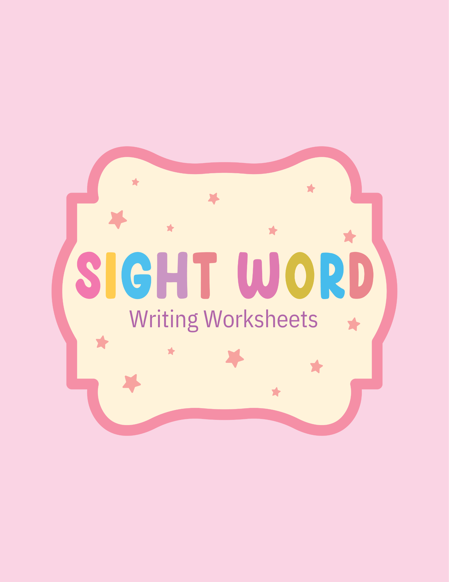 Sight Words Mega Bundle for Kids – 1000+ Printable Worksheets (Ages 3–7)