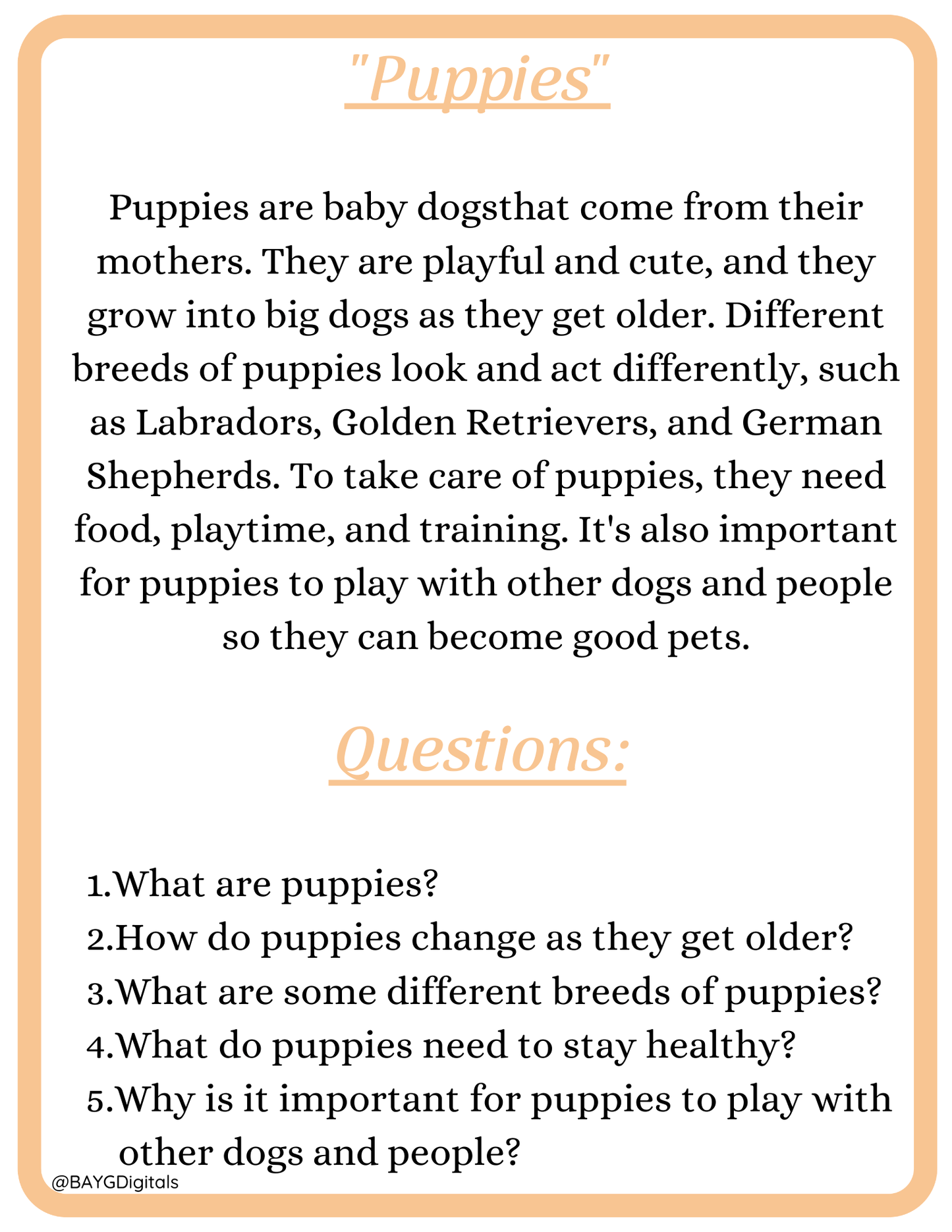 Reading Practice Mega Bundle – 300+ Printable Reading & Comprehension Worksheets (Ages 4–8)