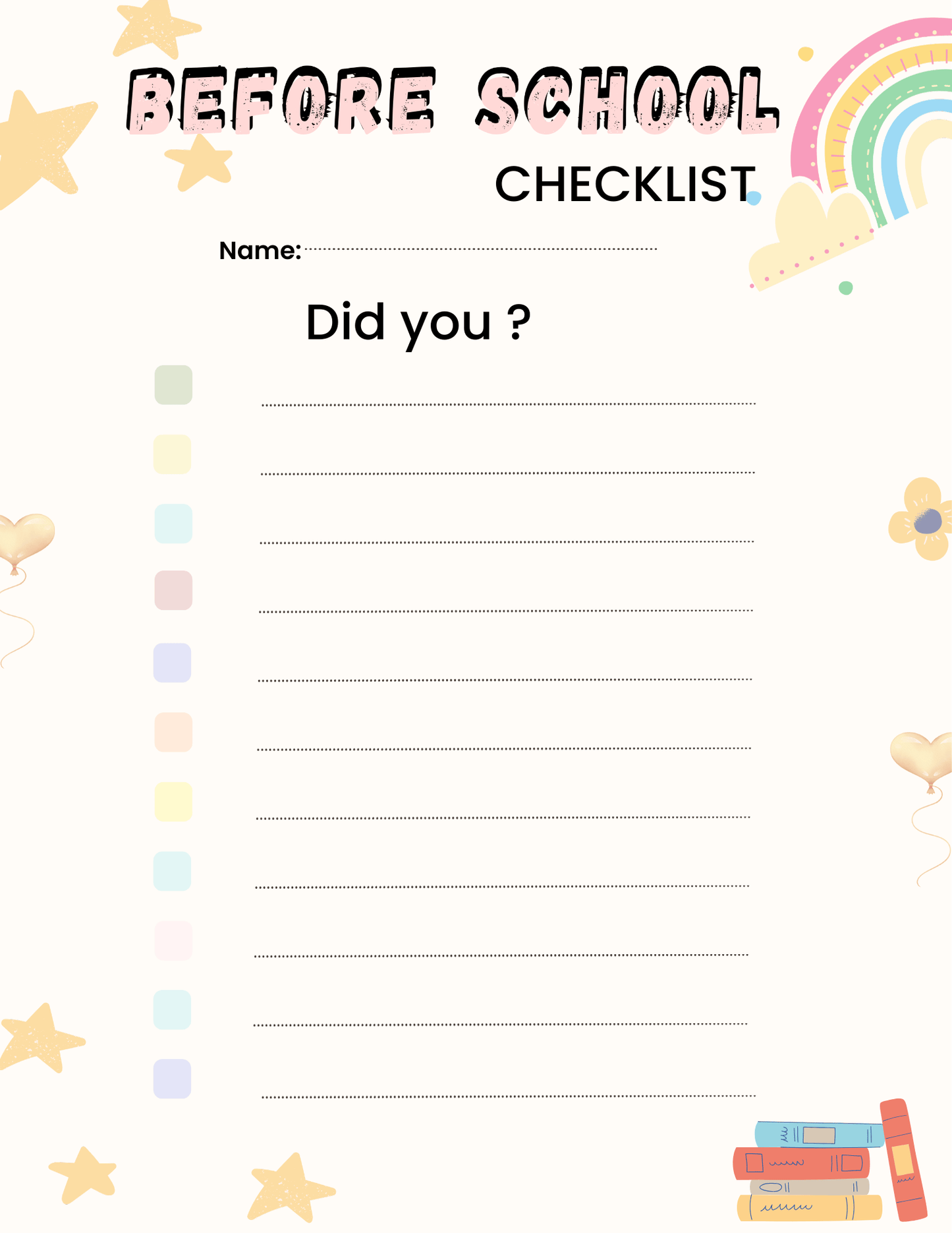 Kids Chore Chart Bundle – 38 Printable Routine & Responsibility Charts (Ages 3–10)