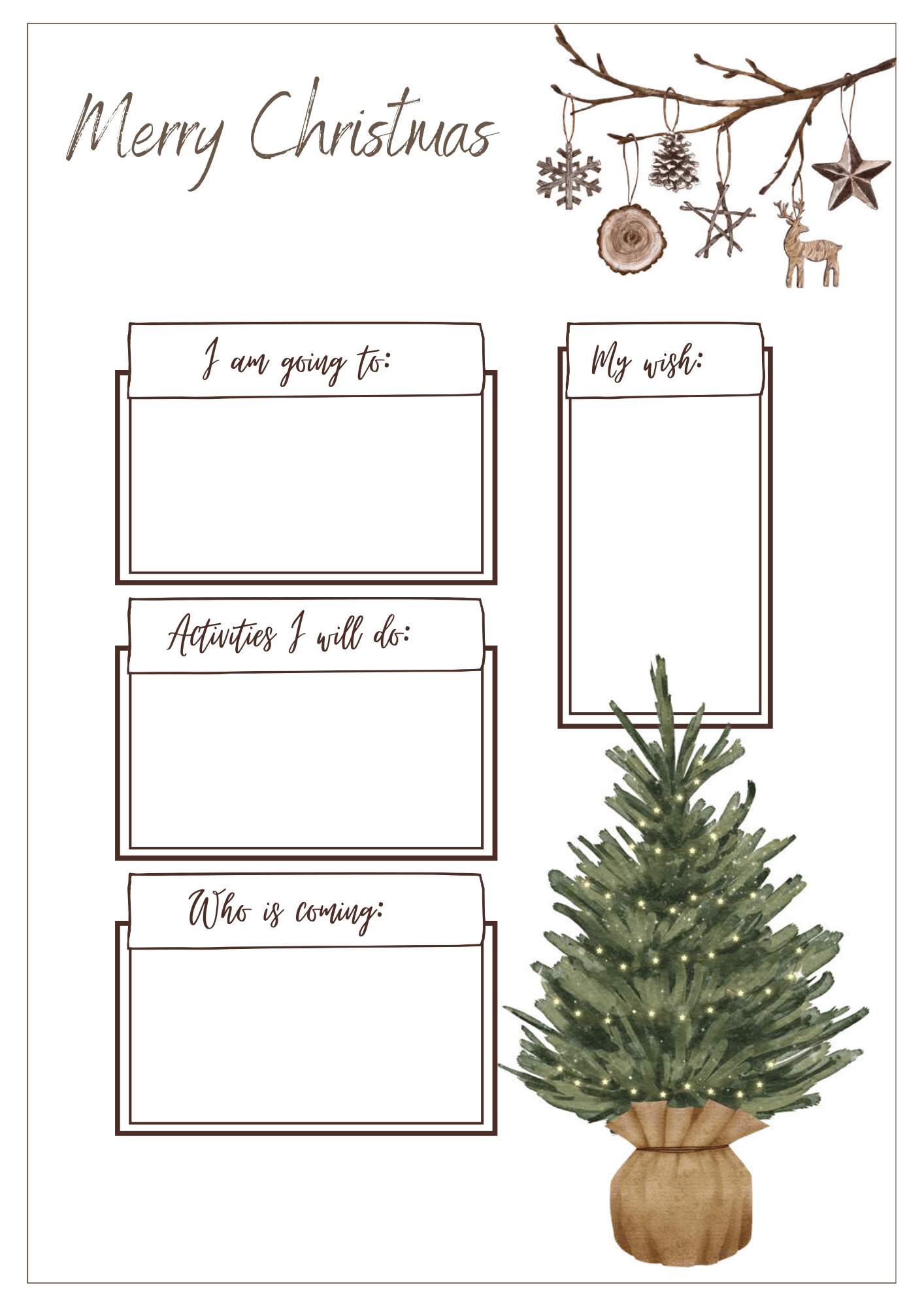 Christmas Activity Pack for Kids – 57 Printable Worksheets (Ages 3–8)