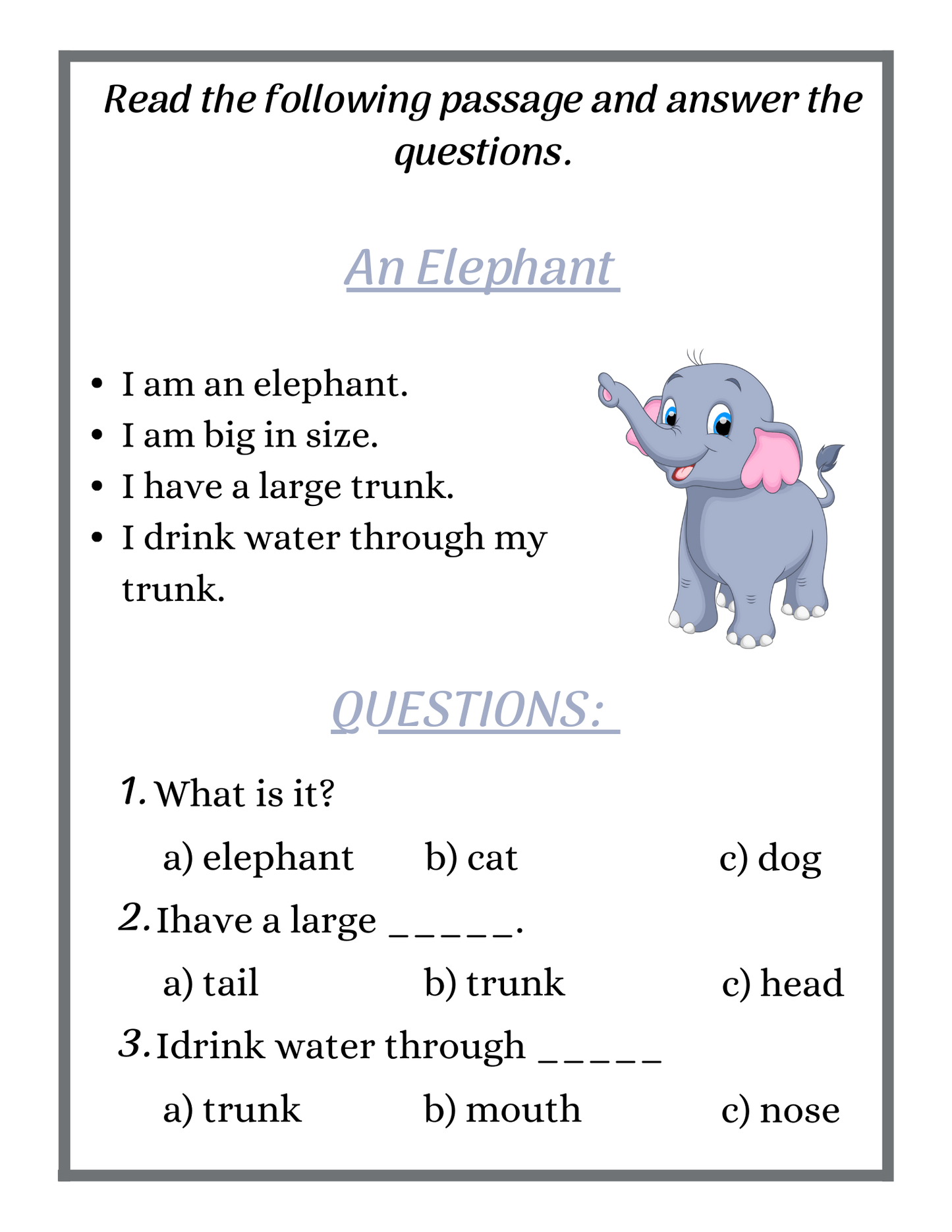 Reading Practice Mega Bundle – 300+ Printable Reading & Comprehension Worksheets (Ages 4–8)