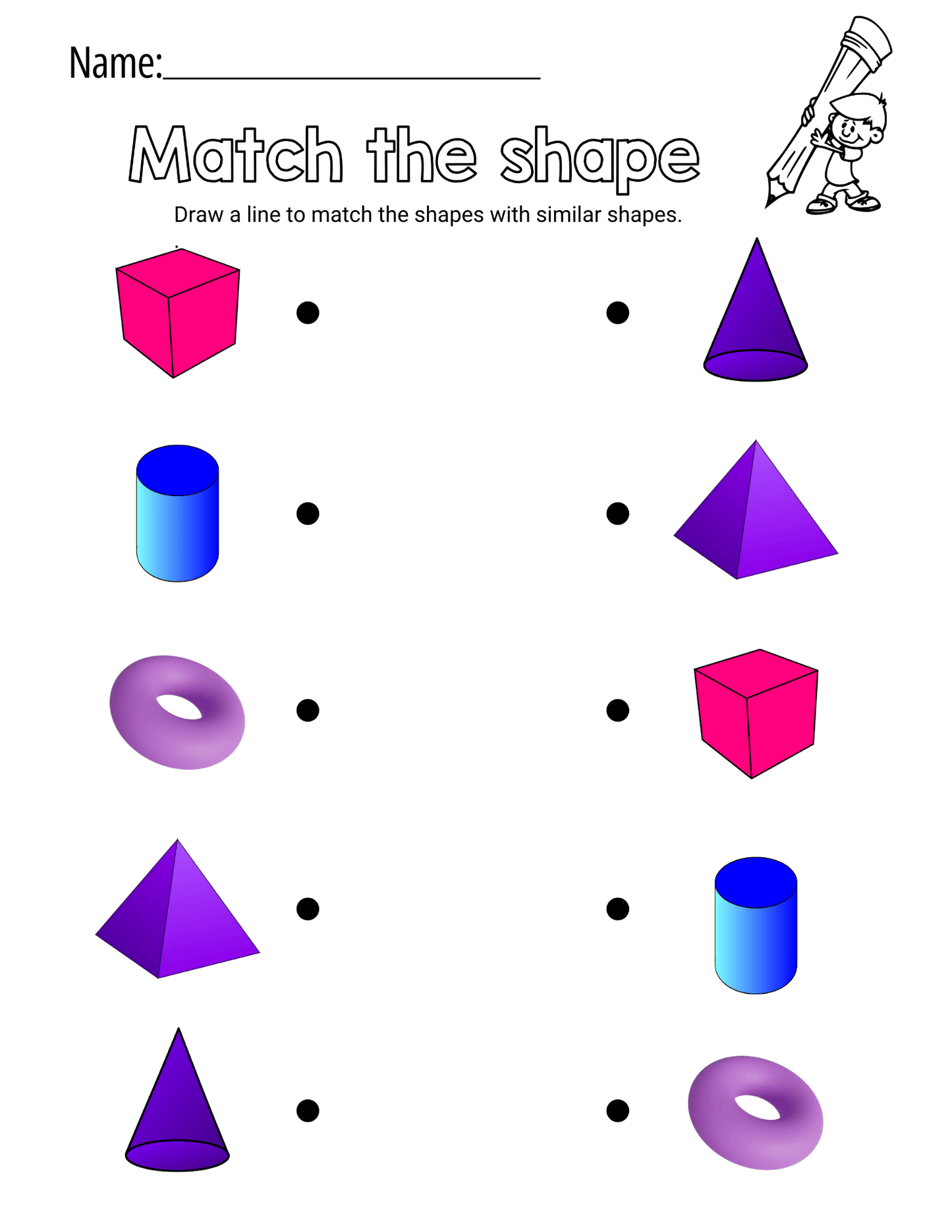 Shape Busy Book for Kids – 200+ Printable Shape Worksheets (Ages 2–5)