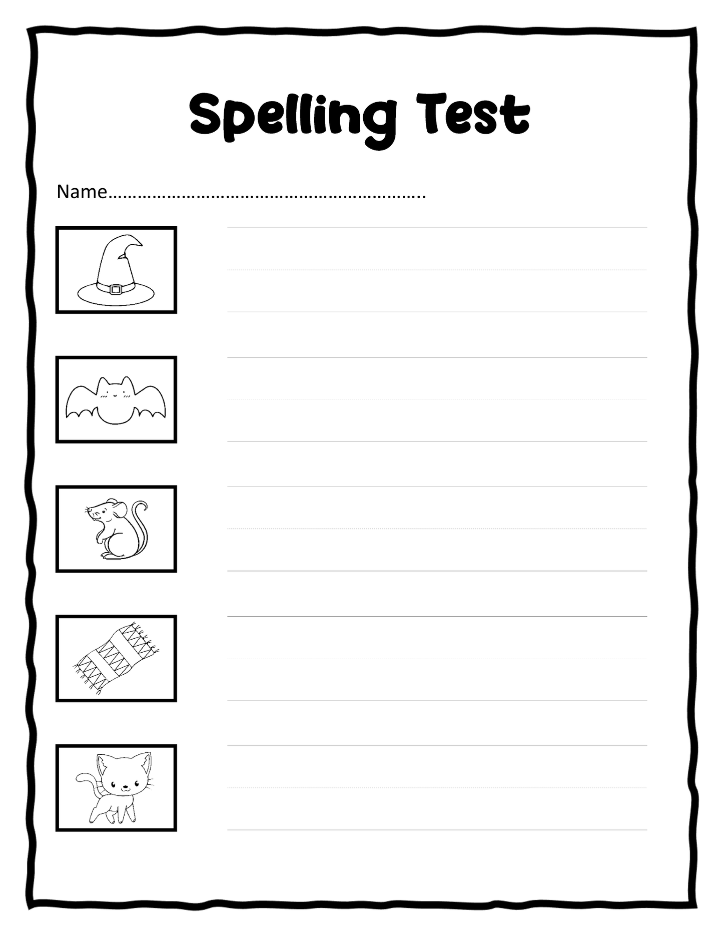 Spelling Worksheets for Kids – 50+ Printable Pages (Ages 4–7)