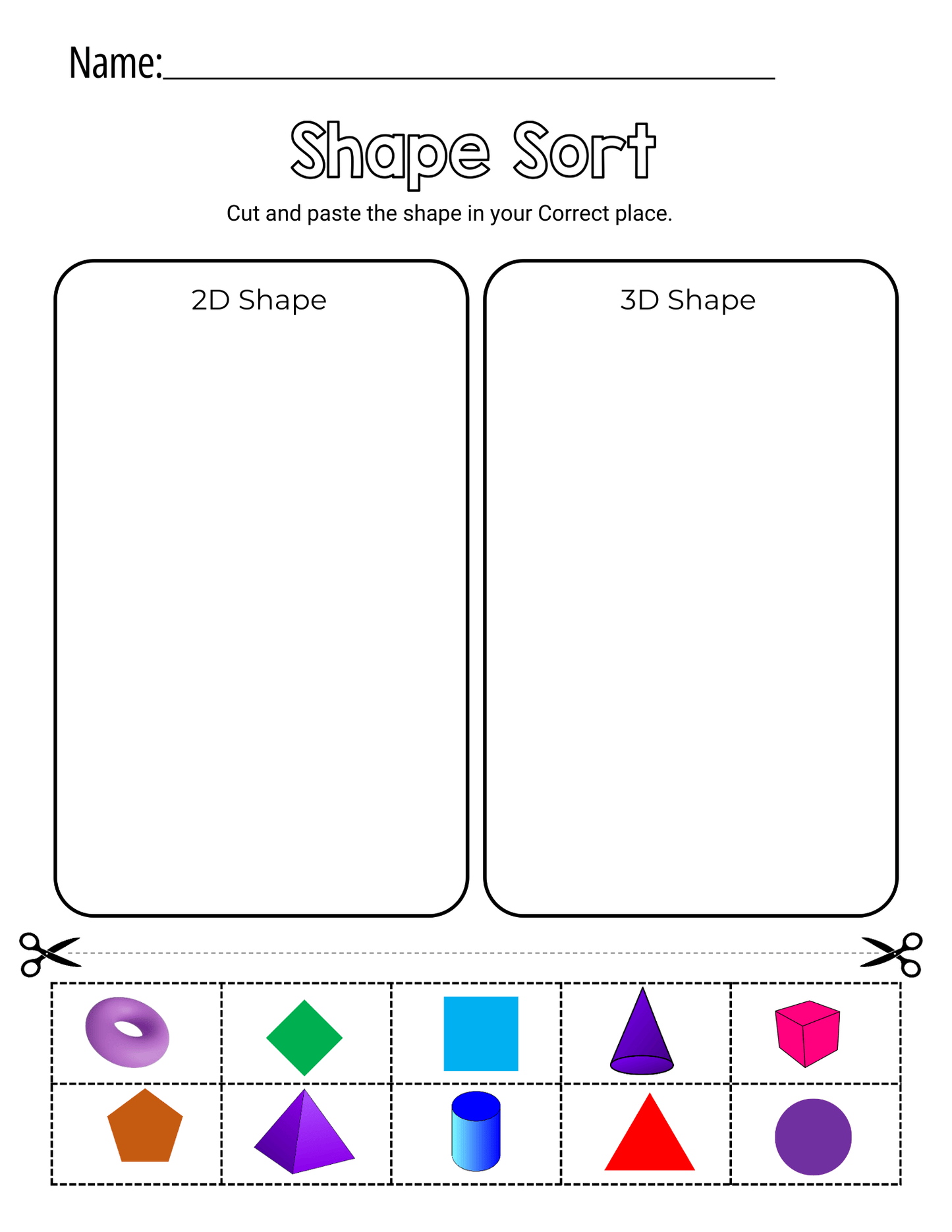 Shape Busy Book for Kids – 200+ Printable Shape Worksheets (Ages 2–5)