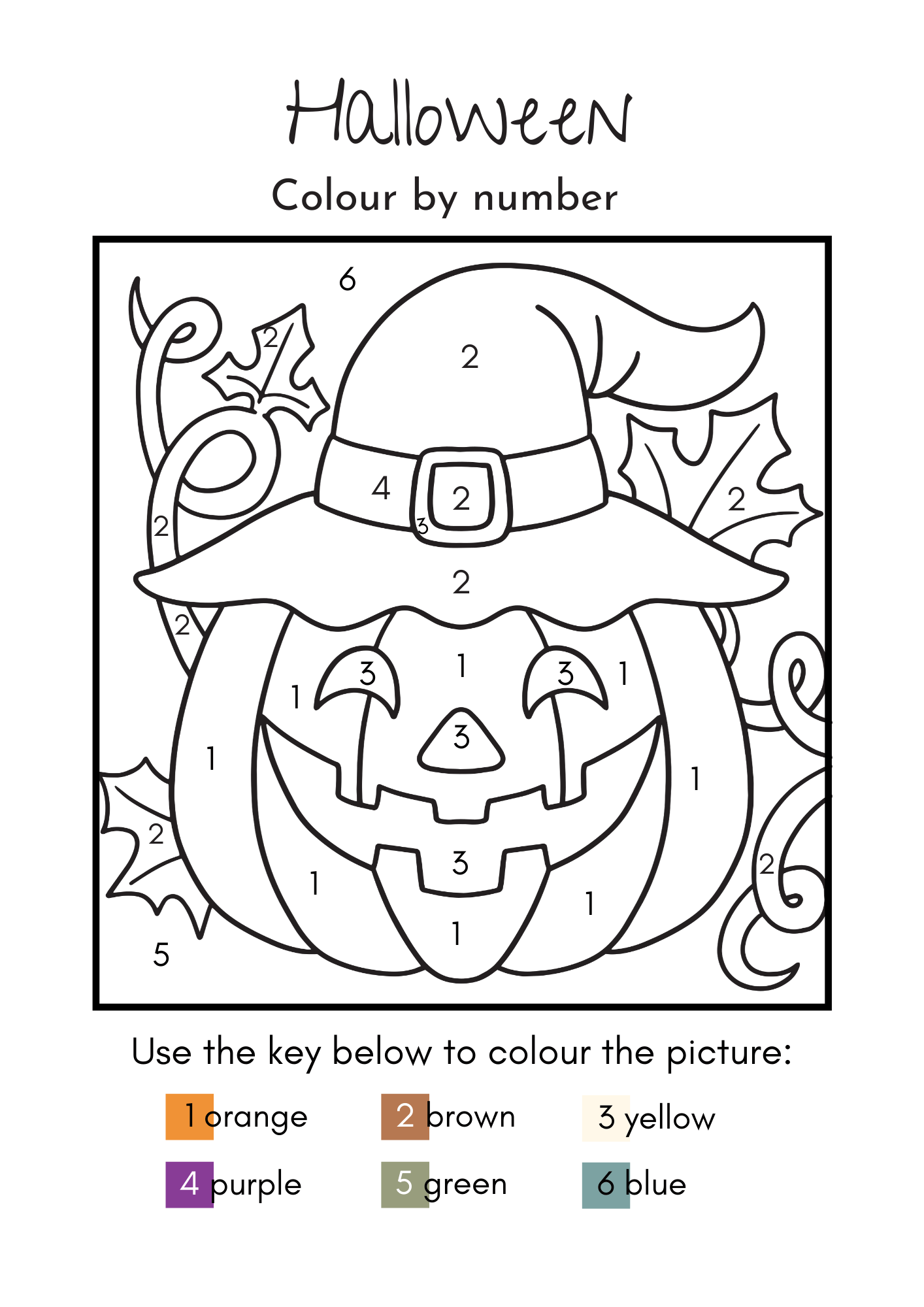 Halloween Activity Bundle for Kids – 86 Printable Worksheets (Ages 3–7)