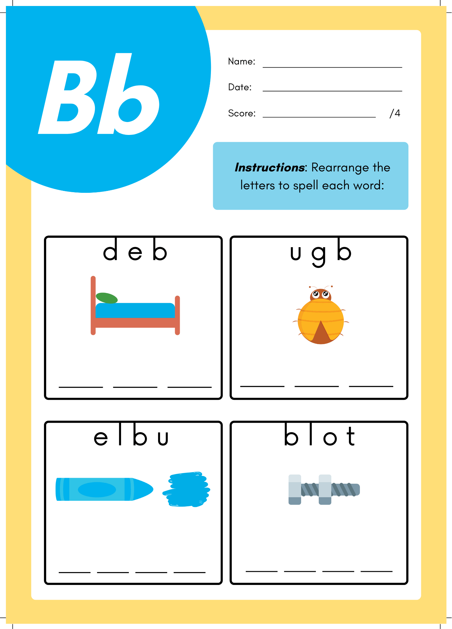 Alphabet Mega Learning Bundle – 500+ Worksheets for Preschool & Kindergarten (Ages 3–6)