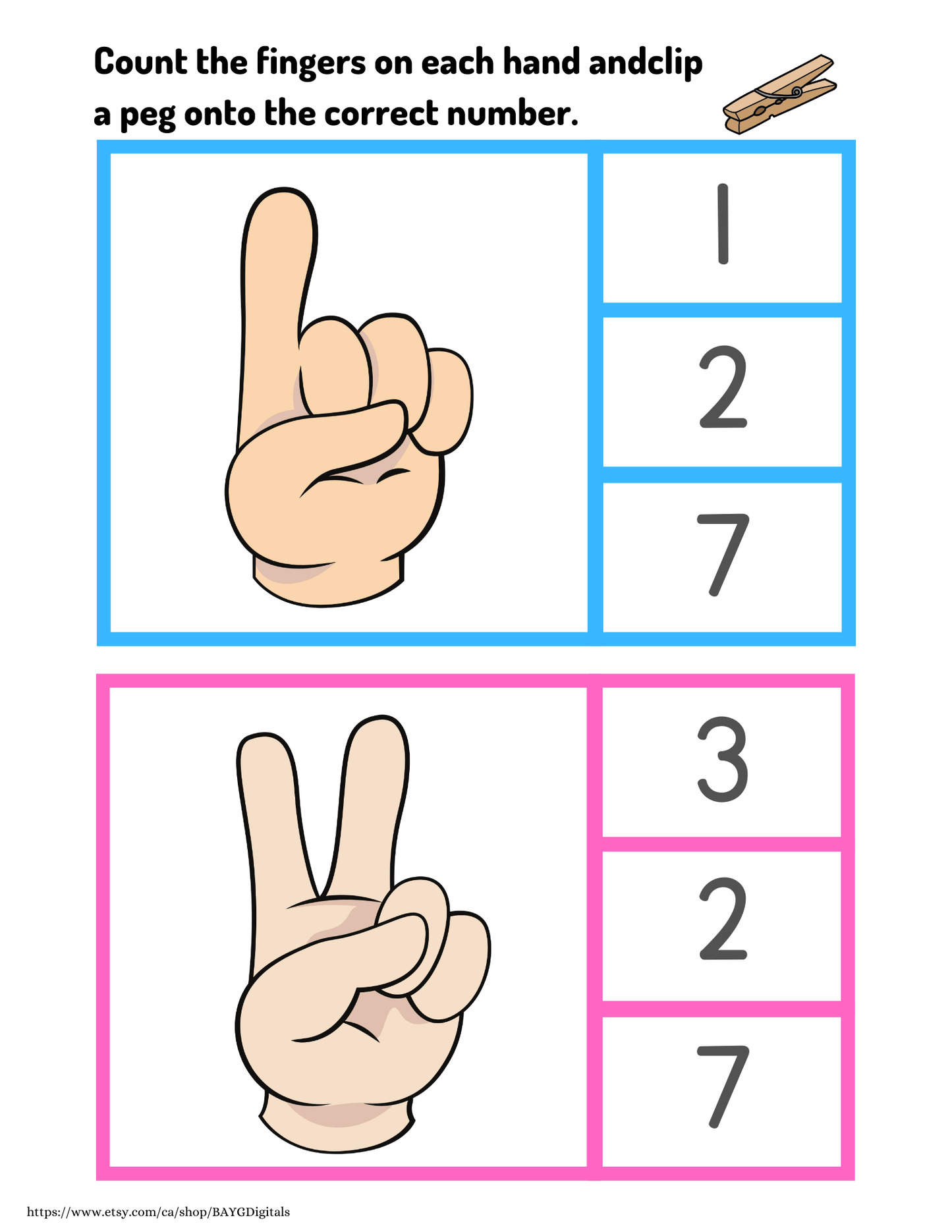 Numbers & Early Math Mega Learning Bundle – Counting, Tracing & Math Worksheets (Ages 3–7)