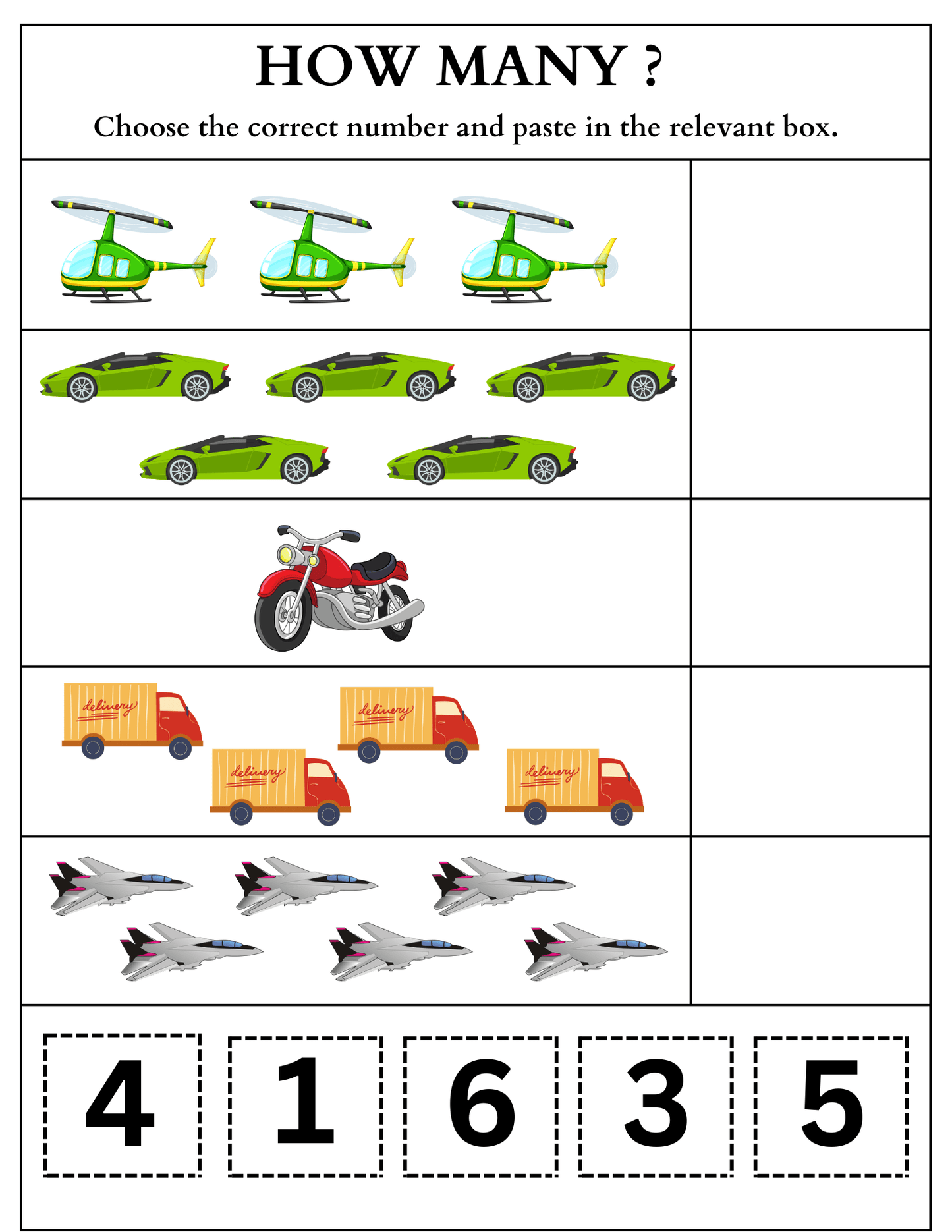 Numbers & Early Math Mega Learning Bundle – Counting, Tracing & Math Worksheets (Ages 3–7)