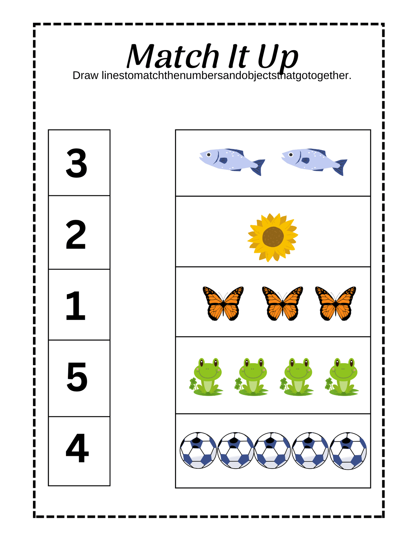 Numbers & Early Math Mega Learning Bundle – Counting, Tracing & Math Worksheets (Ages 3–7)