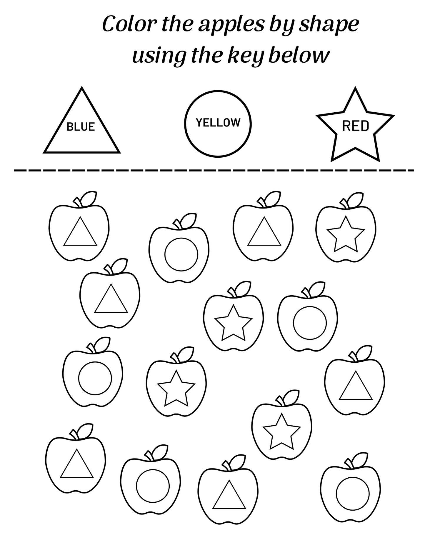 Shapes Mega Learning & Activity Bundle – 100+ Worksheets for Preschool & Kindergarten (Ages 3–6)