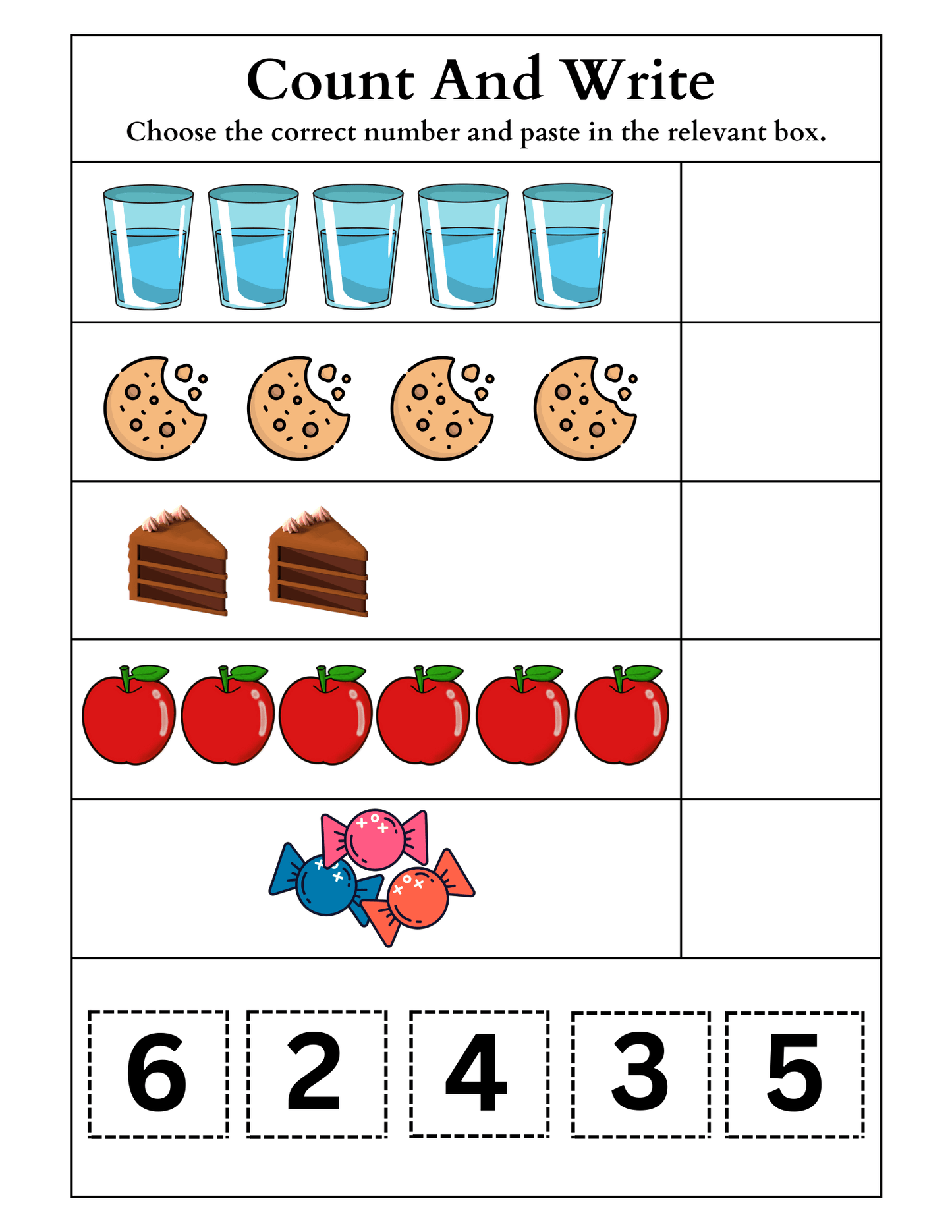 Numbers & Early Math Mega Learning Bundle – Counting, Tracing & Math Worksheets (Ages 3–7)