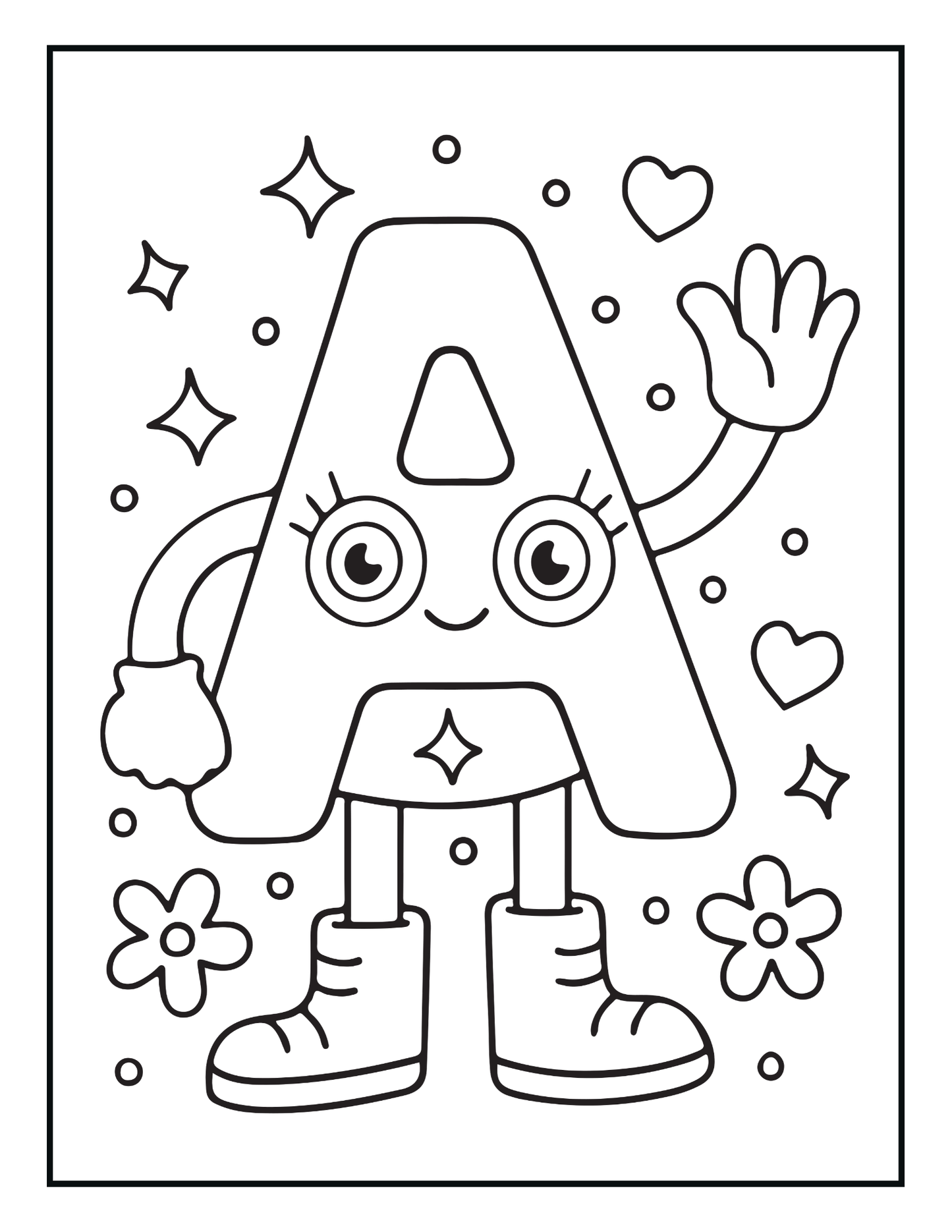 Alphabet Mega Learning Bundle – 500+ Worksheets for Preschool & Kindergarten (Ages 3–6)